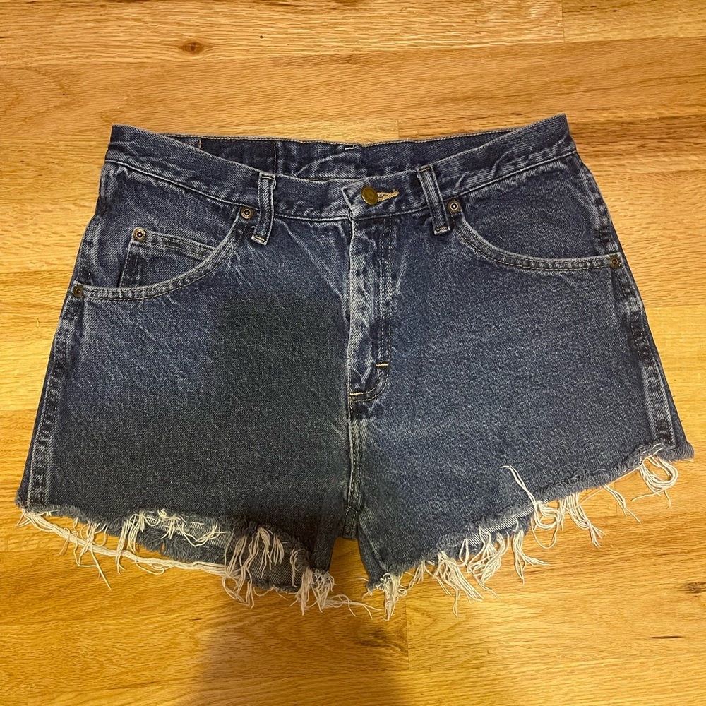 Vintage wrangler denim shorts